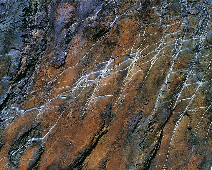 Rock Wall and Calligraphy